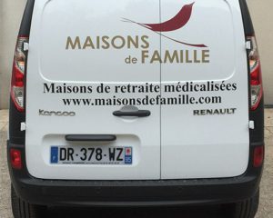 Marquage Flocage vehicule professionnel